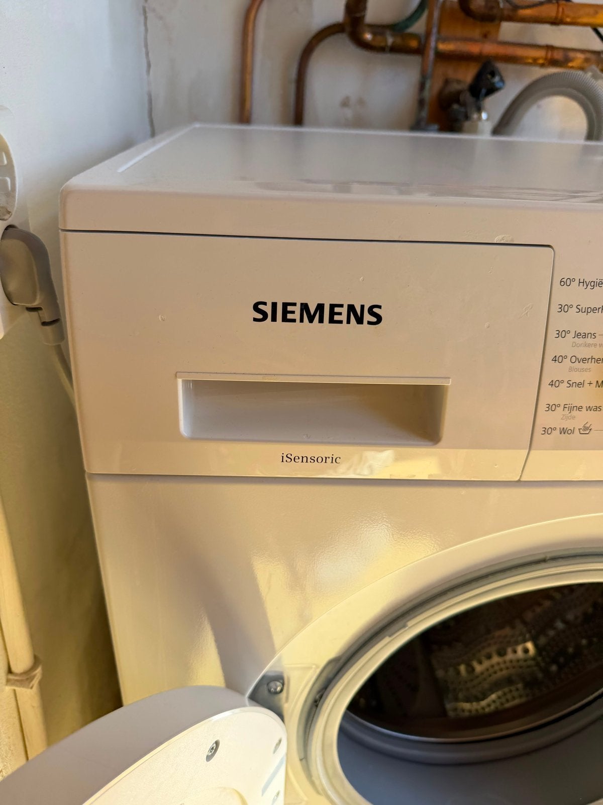 Siemens iQ500 iSensoric Wasmachine - Zo goed als nieuw, Ophalen, Zo goed als nieuw, Voorlader, Kort programma