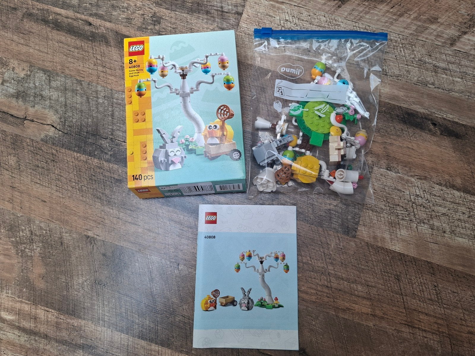 LEGO 40608 Pasen: Paasmandje met eieren en konijn, Inclusief instructies, Overige thema's, Lego, Ophalen of Verzenden