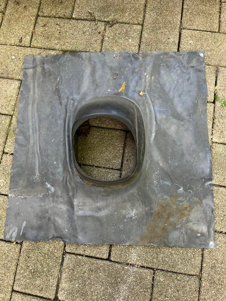 Dakdoorvoer met loodbeslag, Ophalen, Kunststof, Zwart, Overige typen