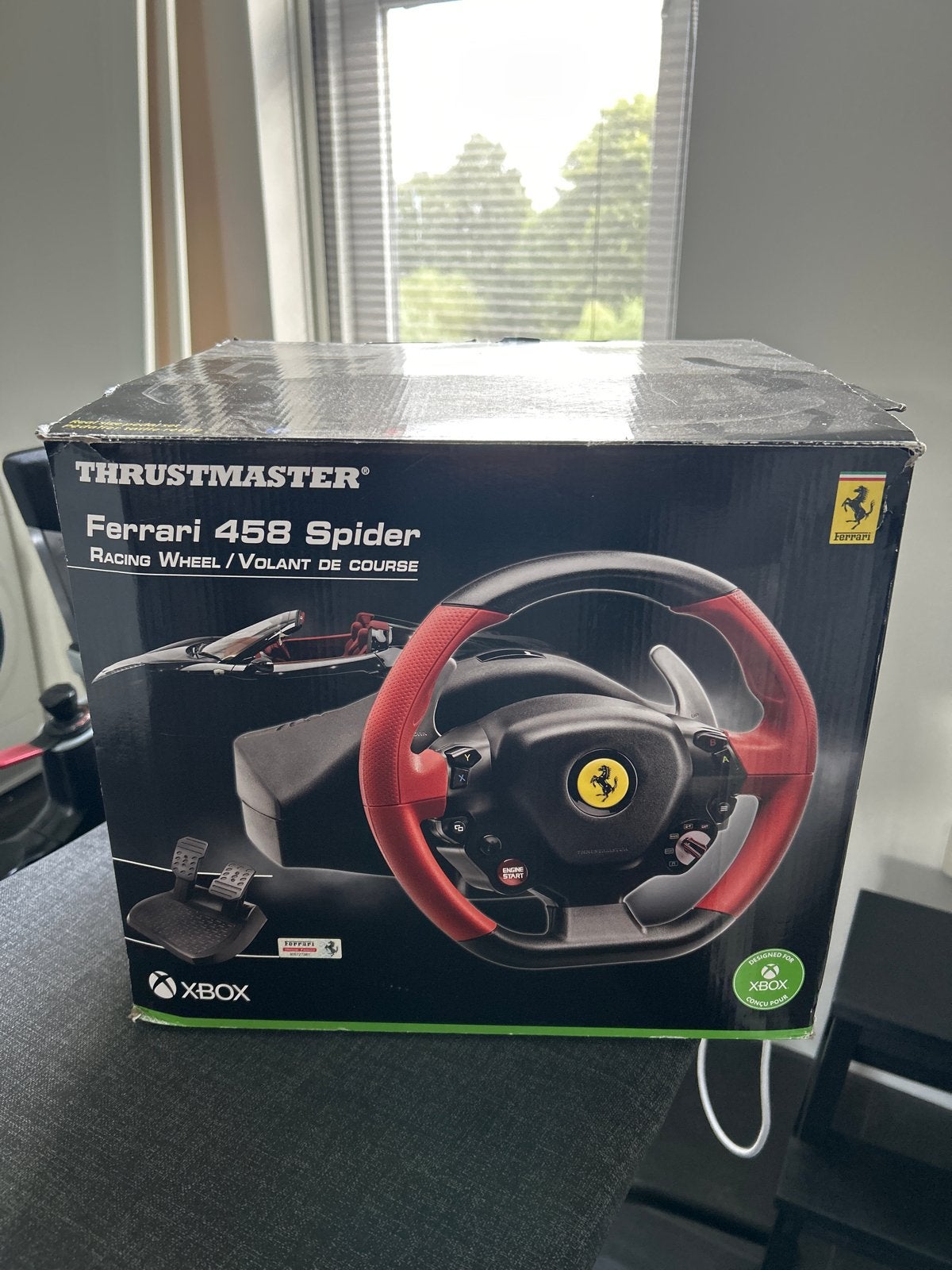 Thrustmaster Ferrari 458 Spider Racing Wheel voor Xbox, Ophalen, Racestuur, Gebruikt, Xbox