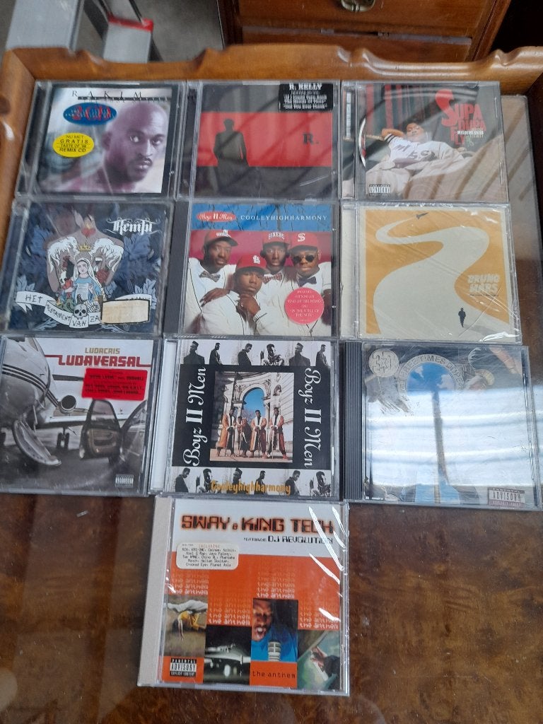 Hiphop en rap cd's, Verzenden, Zo goed als nieuw
