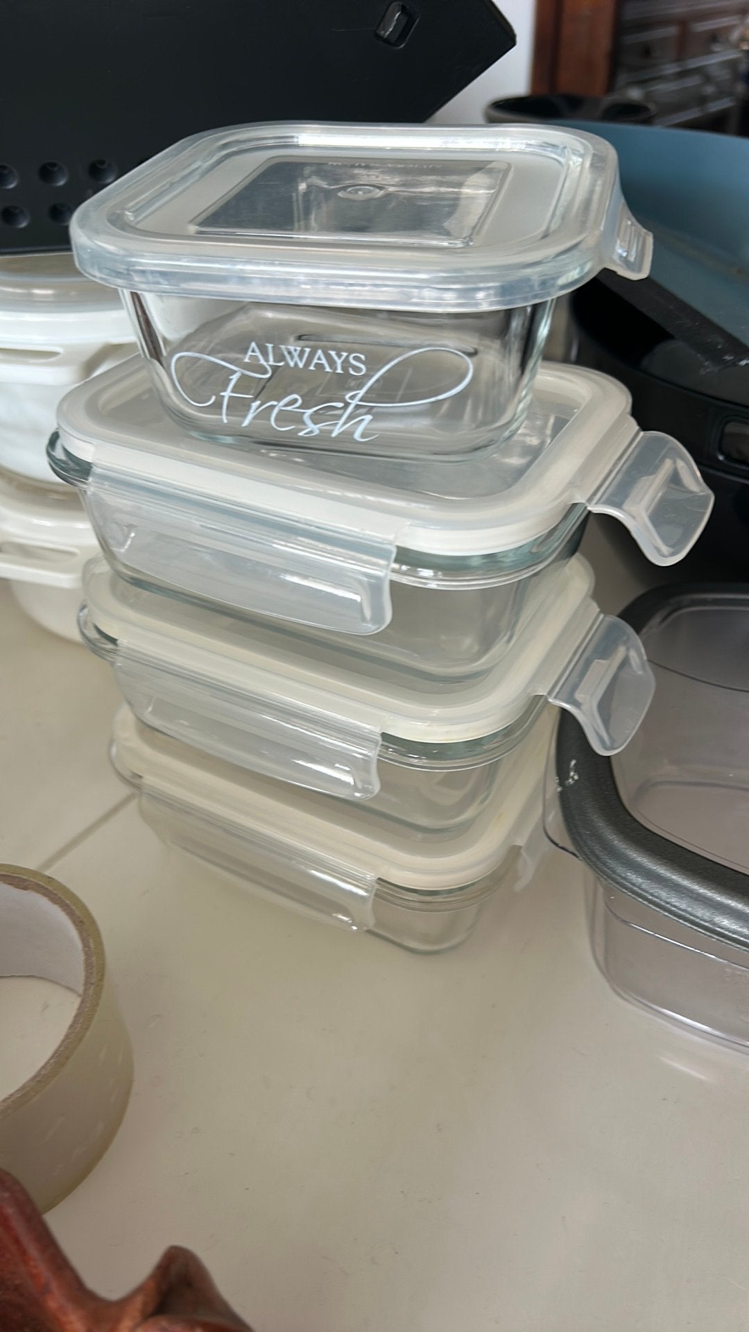 Tupenware, Ophalen, Zo goed als nieuw, Bak of Kom