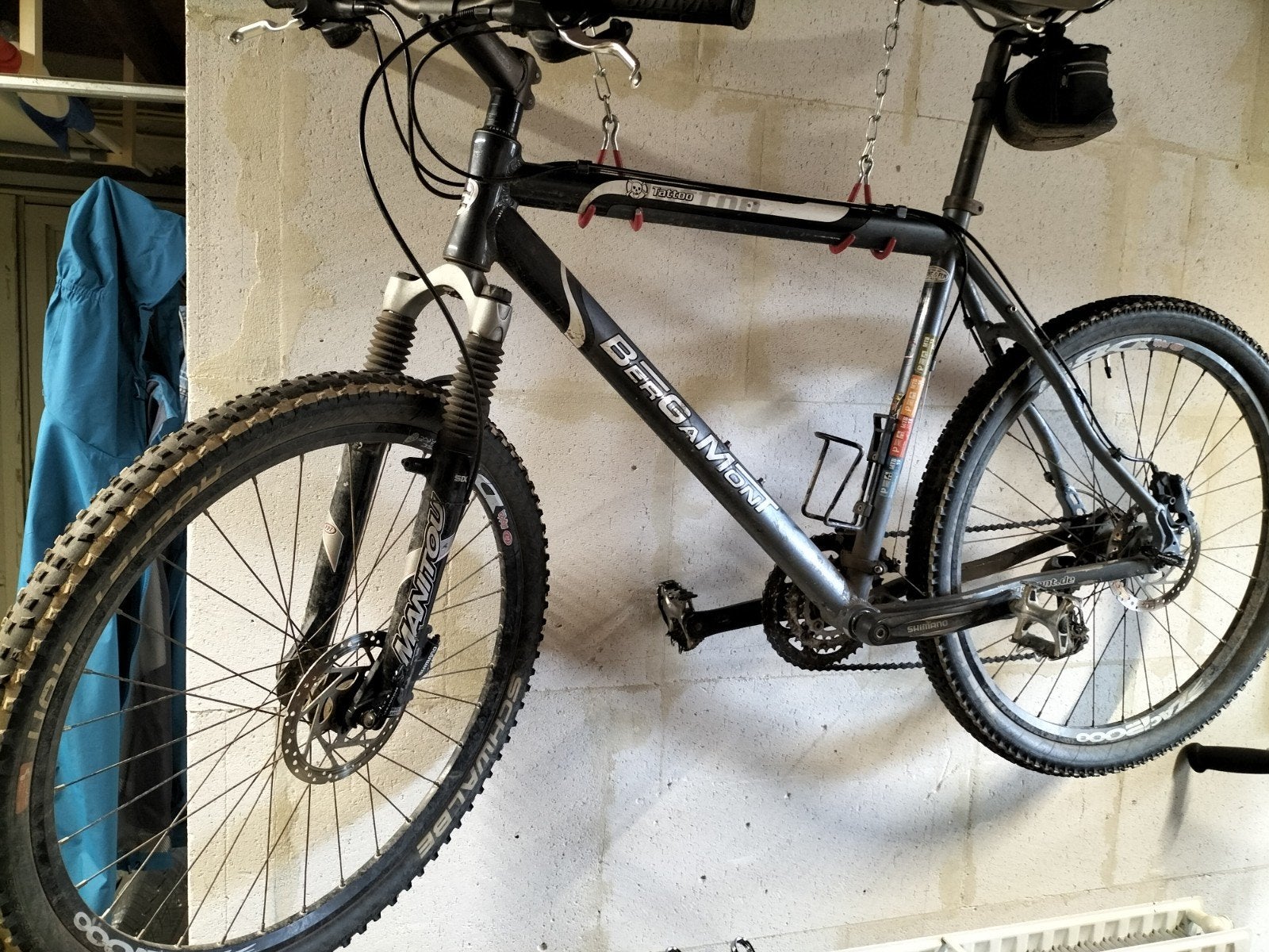 Bergamont Mountainbike - Shimano Deore - Schijfremmen, Gebruikt, Hardtail, Heren, 49 tot 53 cm