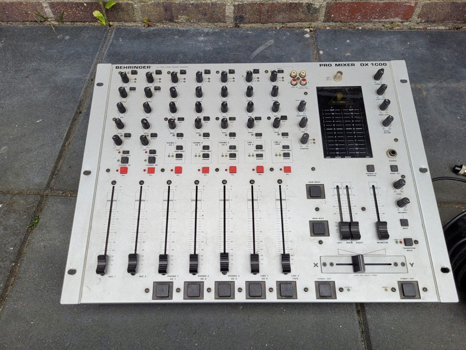 Behringer Pro Mixer DX1000 - DJ Mixer, Ophalen, Gebruikt, 5 tot 10 kanalen, Microfooningang