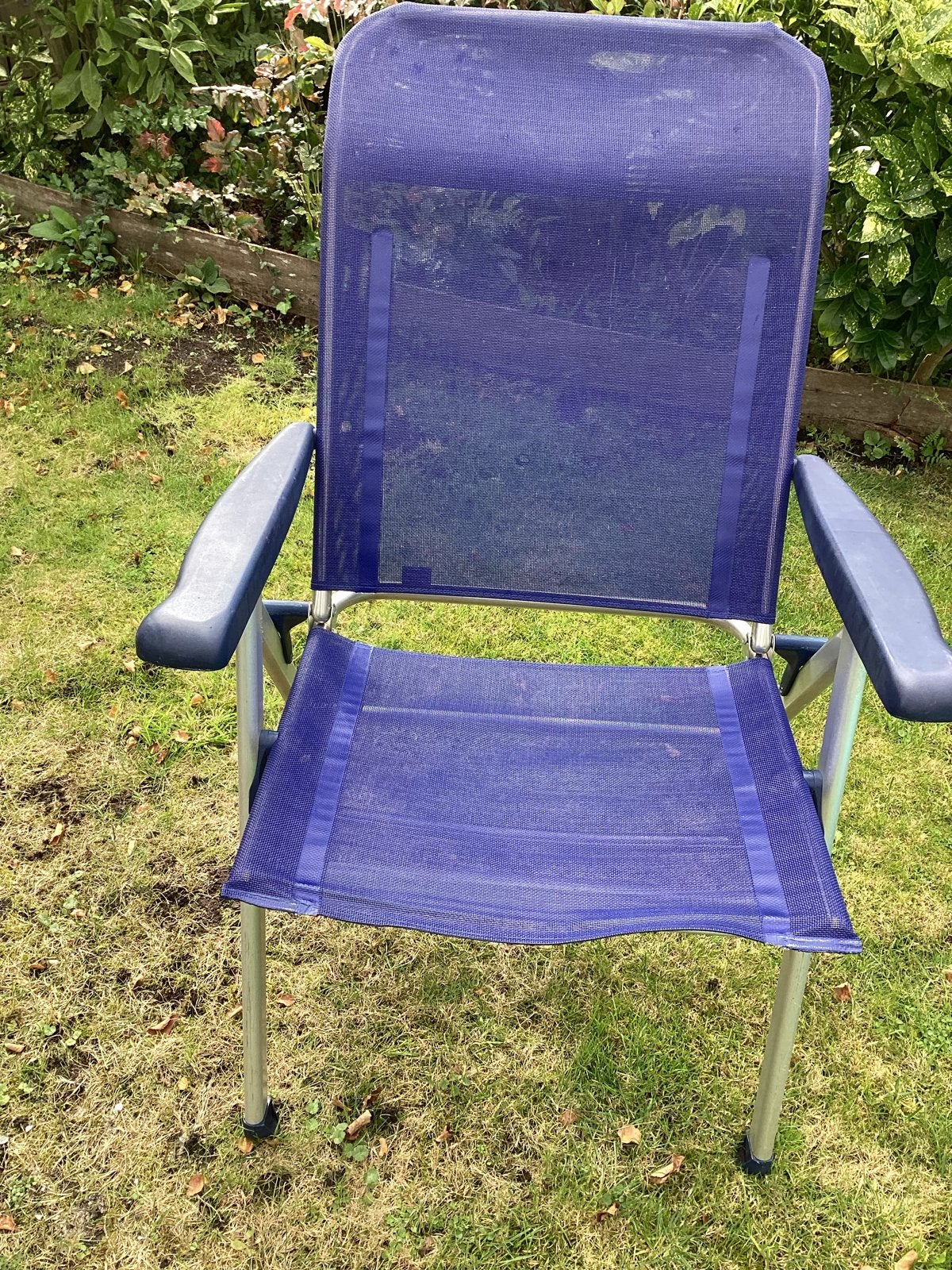 4x Crespo verstelbare campingstoelen, Caravans en Kamperen, Ophalen of Verzenden, Zo goed als nieuw, Campingstoel