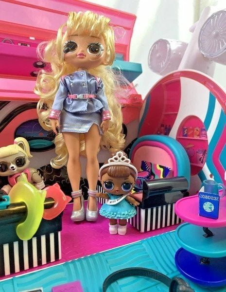 L.O.L. Surprise O.M.G. Remix 4-in-1 vliegtuig speelset LOL, Coolsingel 104, 3011 AG Rotterdam, Netherlands, Verzenden, Zo goed als nieuw