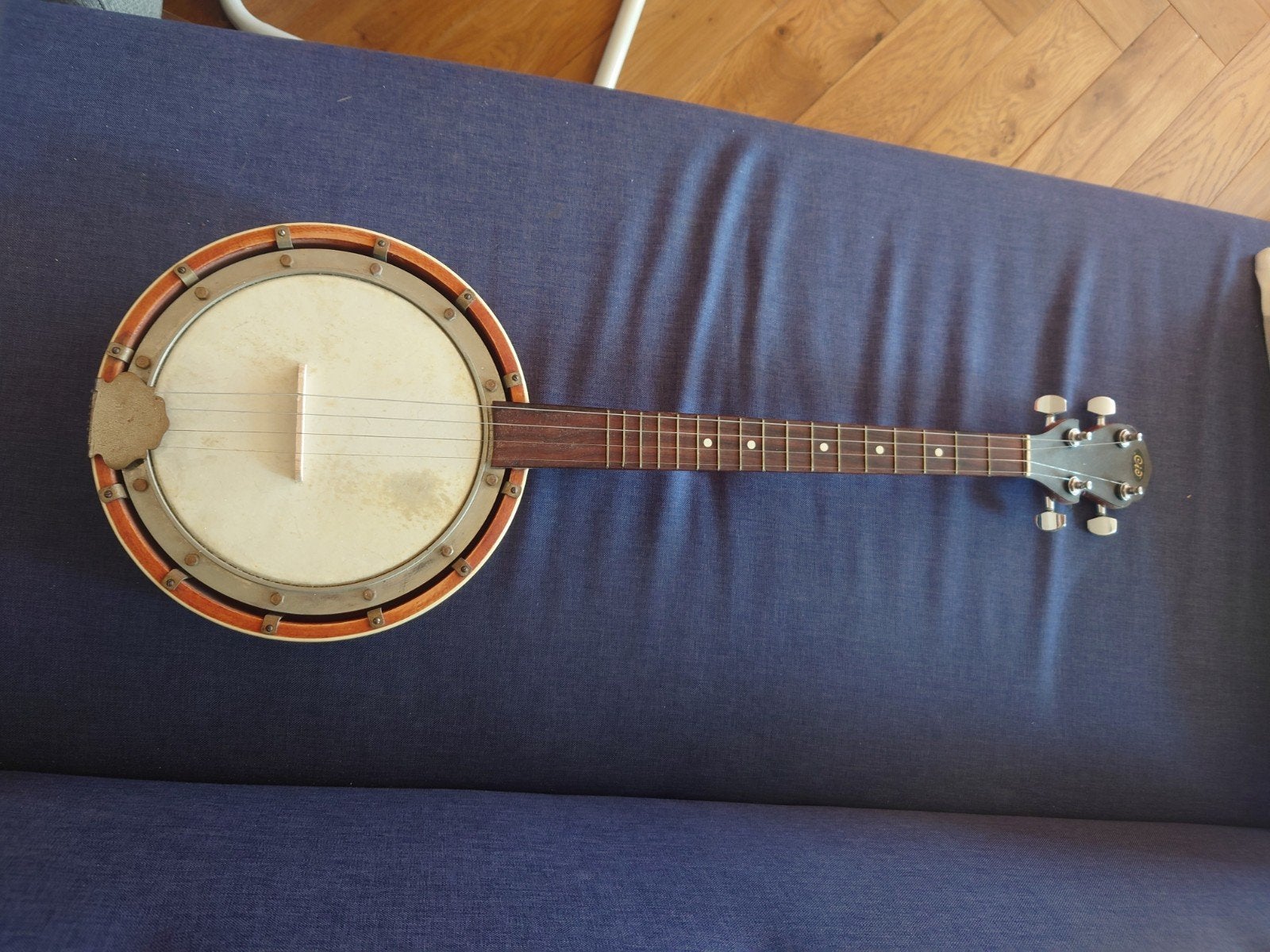 Vintage 4-snarige Tenorbanjo - Goede staat, Muziek en Instrumenten, Snaarinstrumenten | Banjo's, Ophalen of Verzenden, Gebruikt