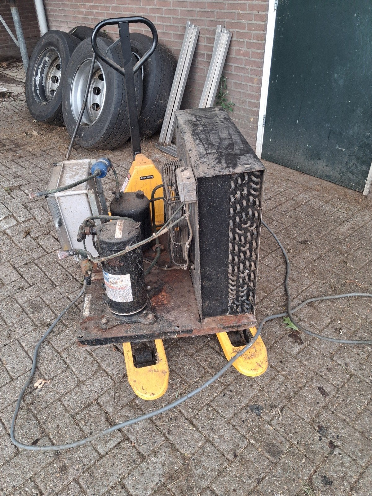 2500 liter melktank, Ophalen of Verzenden, Gebruikt