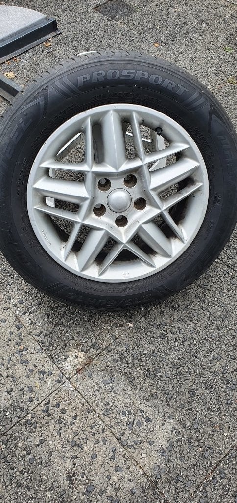 4 autobanden met velgen te koop, Auto-onderdelen, Ophalen, 16 inch, Banden en Velgen, Personenwagen