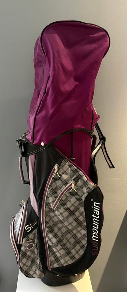 Sunmountain cartbag - leuk design, Sport en Fitness, Golf, Ophalen, Gebruikt, Tas, Overige merken