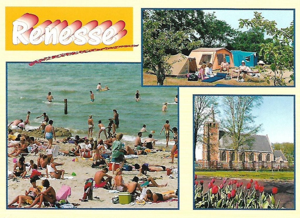 Renesse- -3-luik., Verzenden, 1980 tot heden, Gelopen, Zeeland