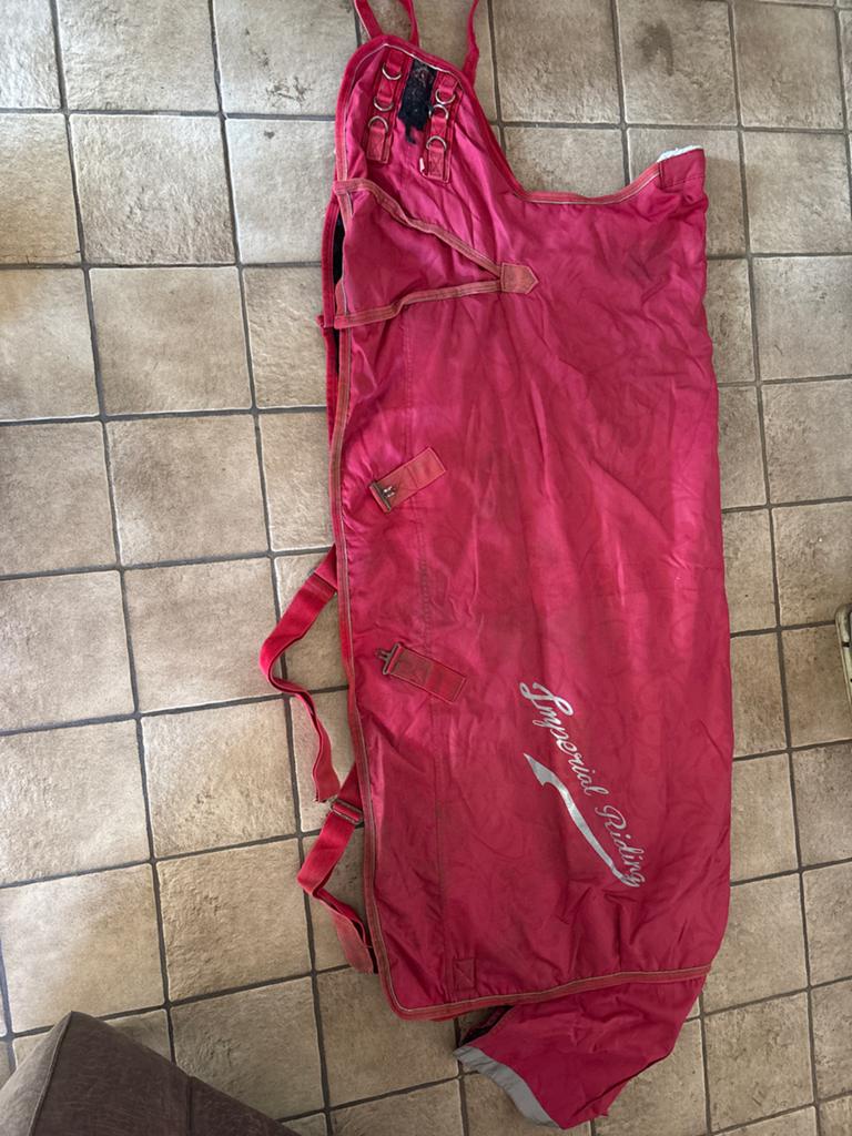 Impirial riding winterdeken 200gr 165cm, Overige merken, Ophalen of Verzenden, Zo goed als nieuw, Pony (P)