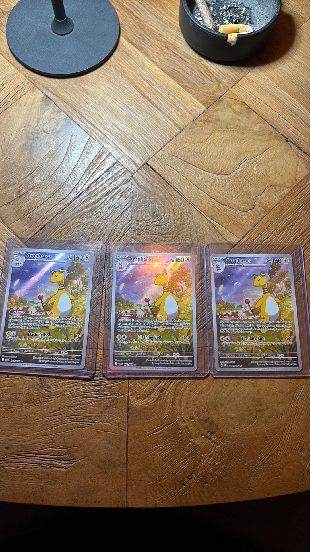 ampharos cri090, Ophalen of Verzenden, Zo goed als nieuw