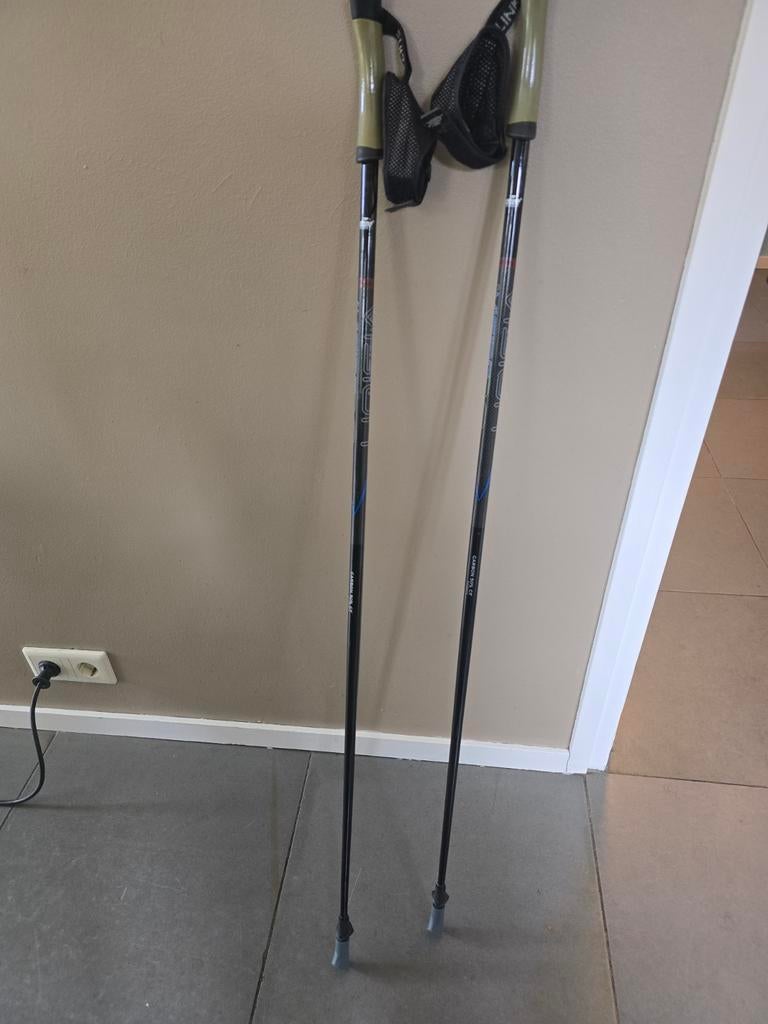 Nordic Walking Stokken 115cm - Carbon 50% CF, Sport en Fitness, Ophalen of Verzenden, Gebruikt, Wandelstok