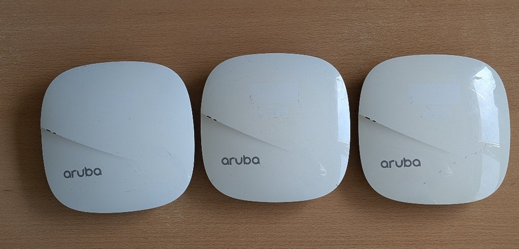 3x Aruba IAP-207 - Wifi Access Point, Ophalen of Verzenden, Gebruikt, Aruba