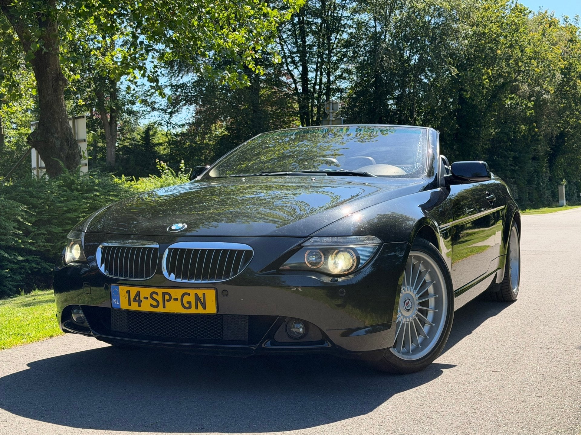 BMW 6-serie Cabrio 645Ci S | Alpina + Leder + Navi Nu € 9., Auto's, Automaat, Achterwielaandrijving, Gebruikt, Cabriolet