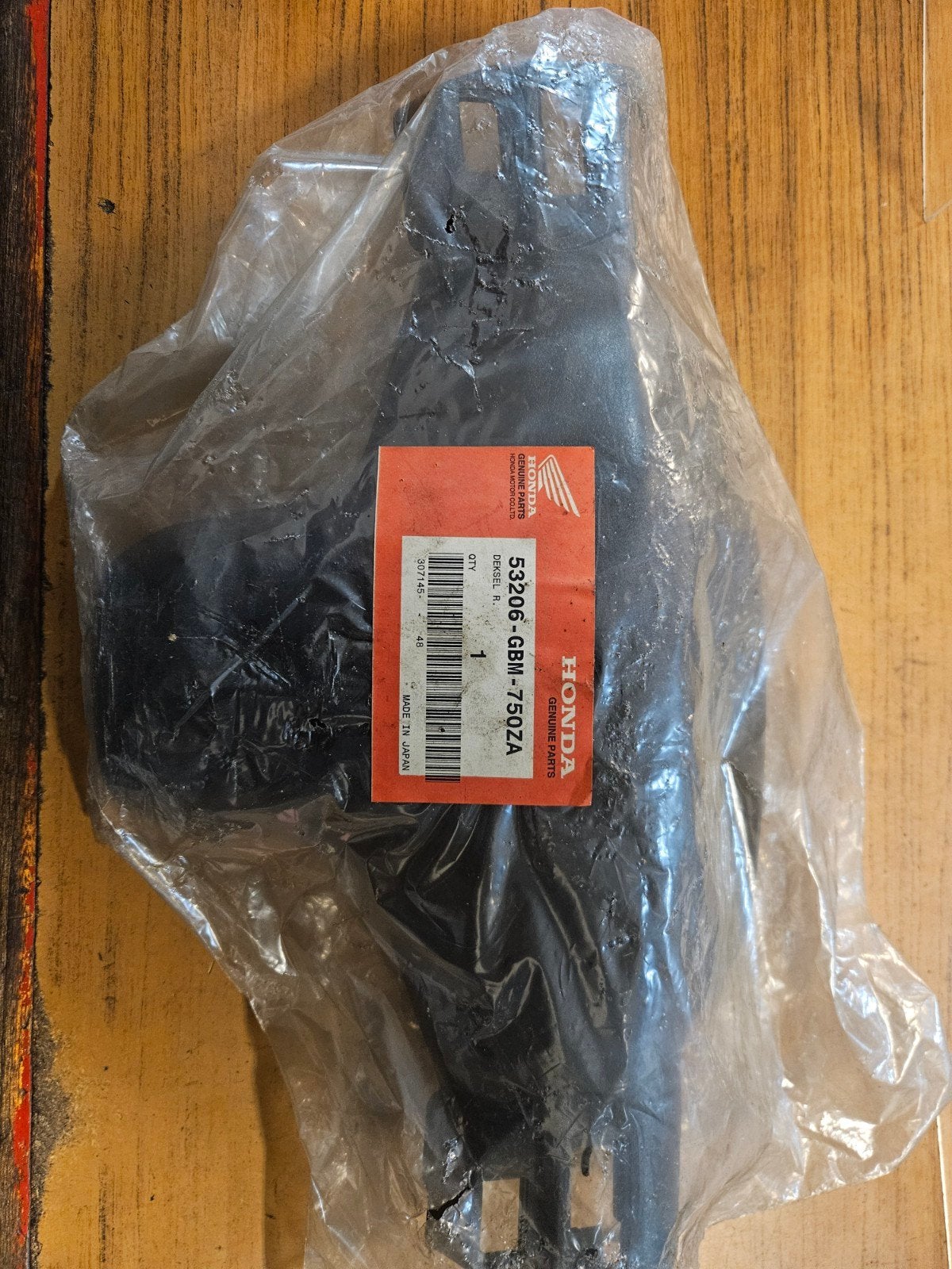 Honda sfx 50 stuurkap achter/cockpitkap nos., Fietsen en Brommers, Ophalen of Verzenden, Nieuw, Kap, Honda