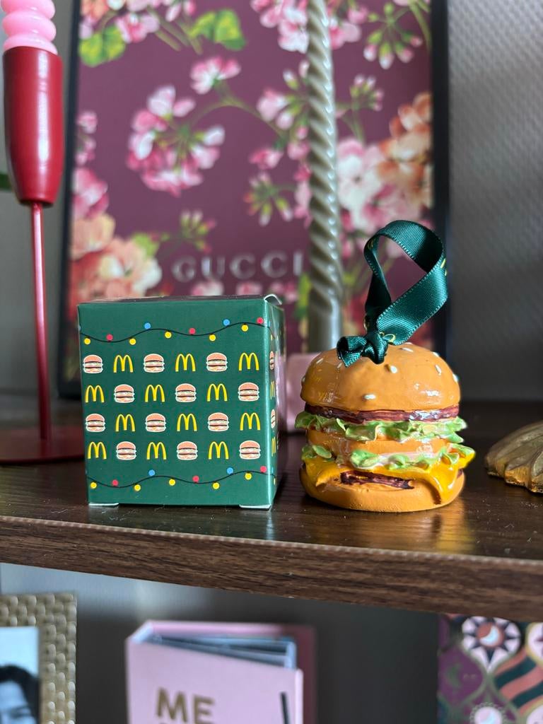 McDonalds kerstbal BigMac, Ophalen of Verzenden, Nieuw
