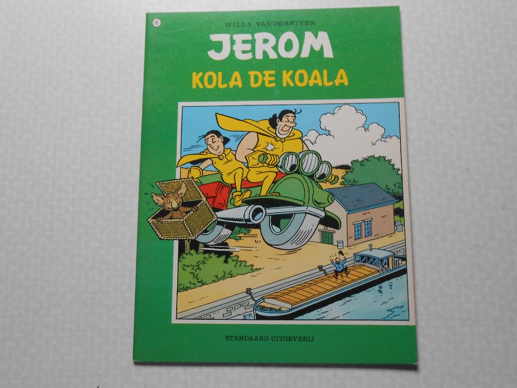 Jerom 87 Kola de koala 1980 1ste druk., Willy Vandersteen, Eén stripboek, Nieuw, Ophalen of Verzenden