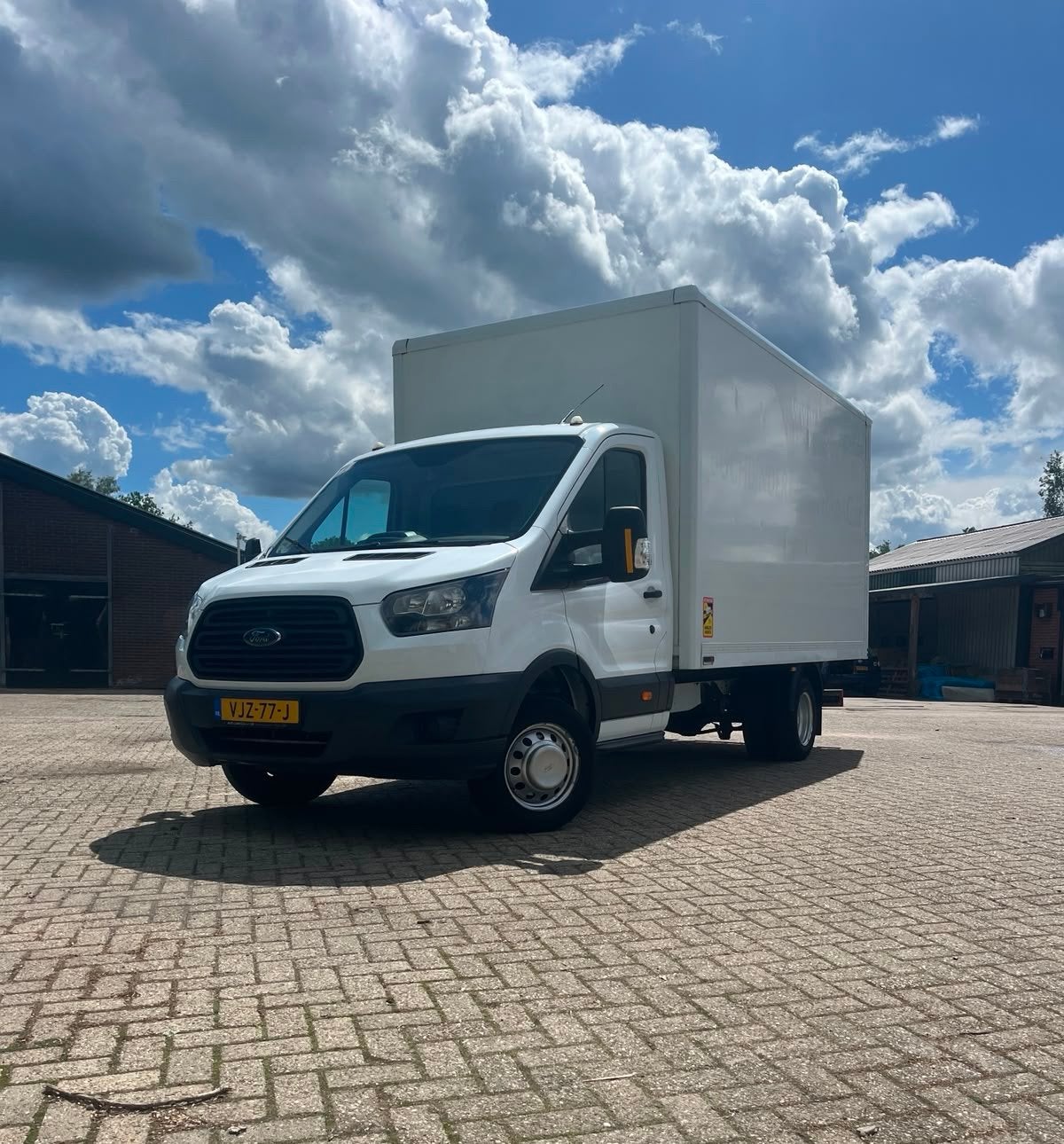 Ford Transit 2018 Bakwagen Laadklep Euro 6 Airco Cruise BTW, Auto's, 13 km/l, Stof, 1995 cc, 4 cilinders