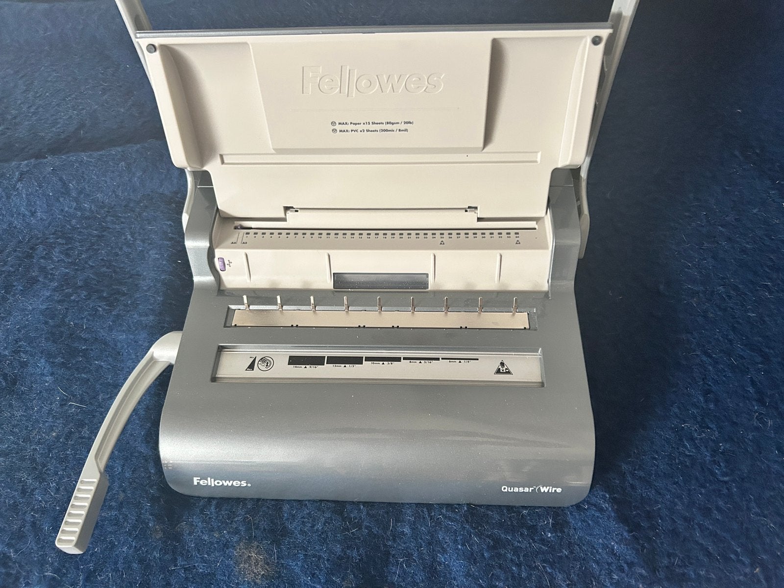 Inbindmachine merk Fellowes Quasar 34-gaats, Ophalen of Verzenden, Gebruikt