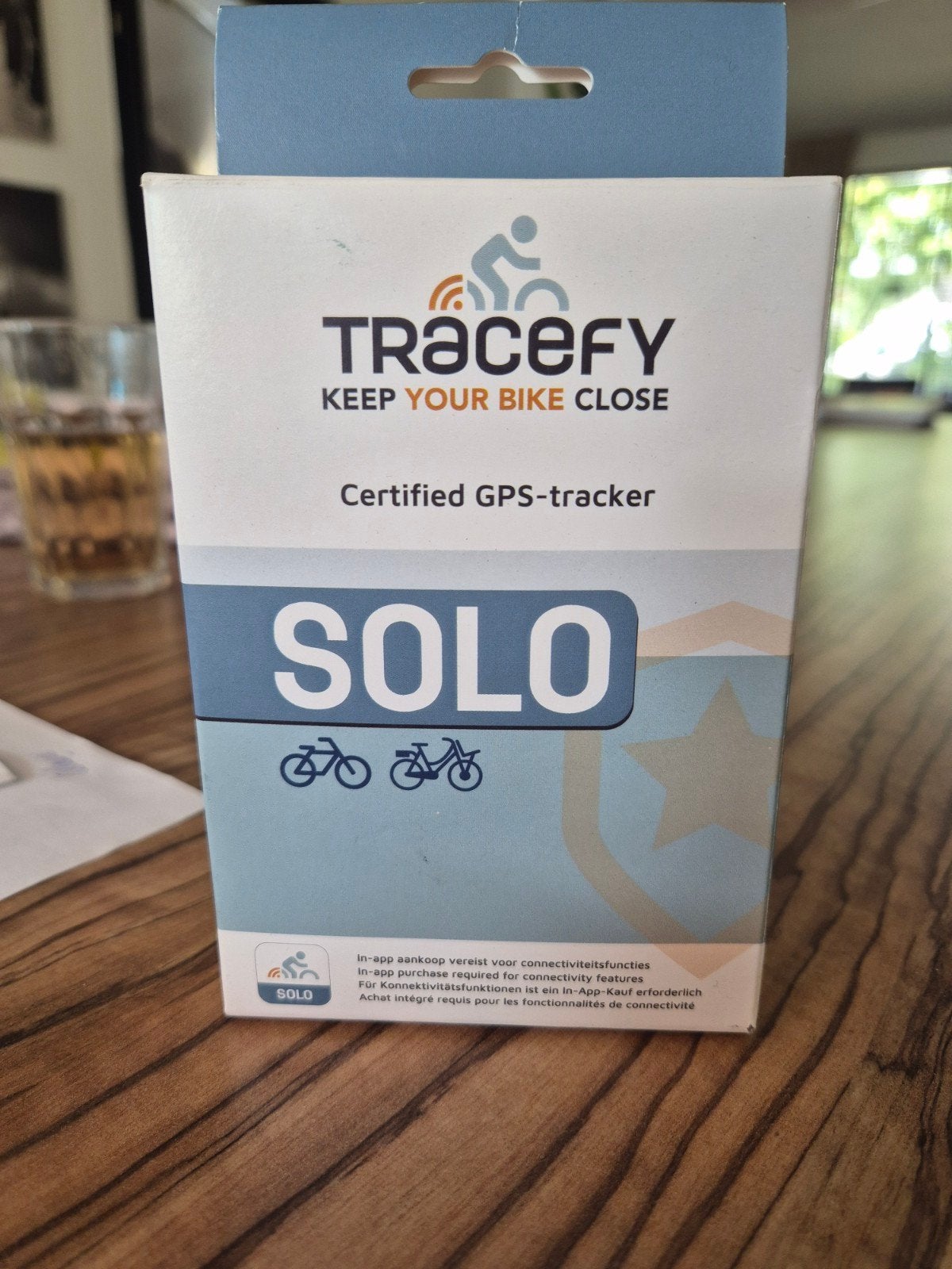 Tracefy SOLO GPS-tracker voor fietsen - Diefstalpreventie, Ophalen of Verzenden, Nieuw, Tracefy