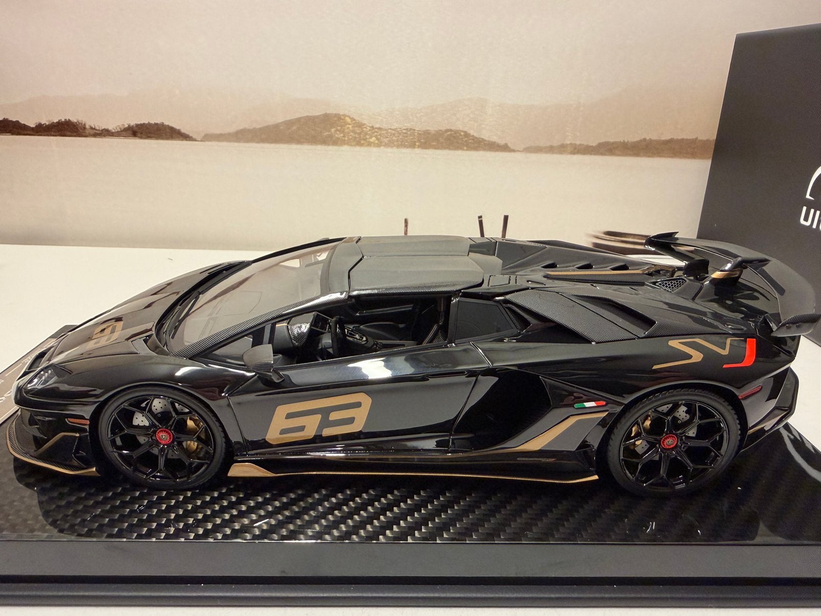 1:18 UU Ultra Unique Lamborghini Aventador SVJ 63, Hobby en Vrije tijd, Ophalen of Verzenden, Nieuw, Auto, Overige merken
