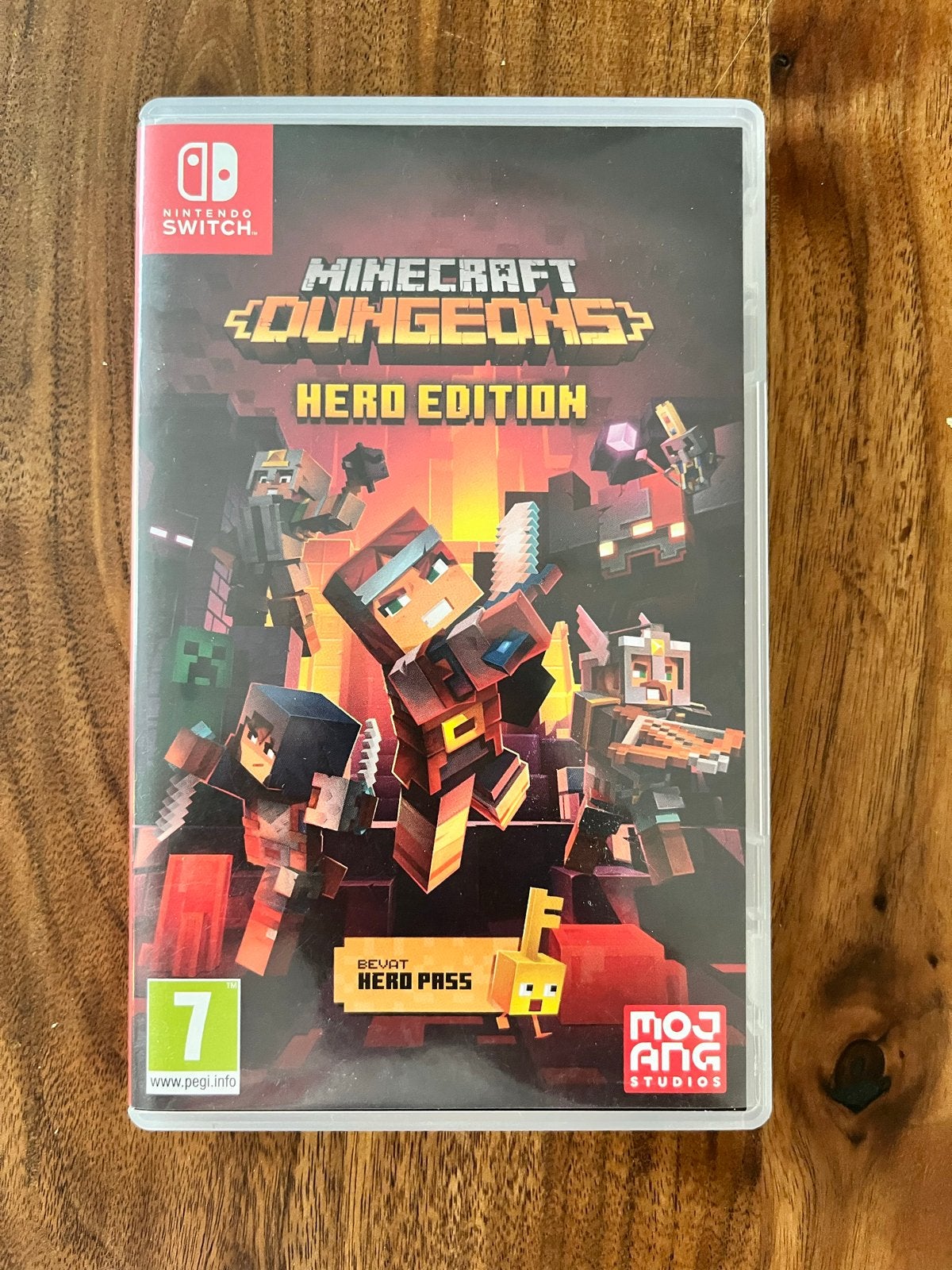 Minecraft Dungeons Hero Edition Nintendo Switch, Avontuur en Actie, Eén computer, Ophalen of Verzenden, Zo goed als nieuw