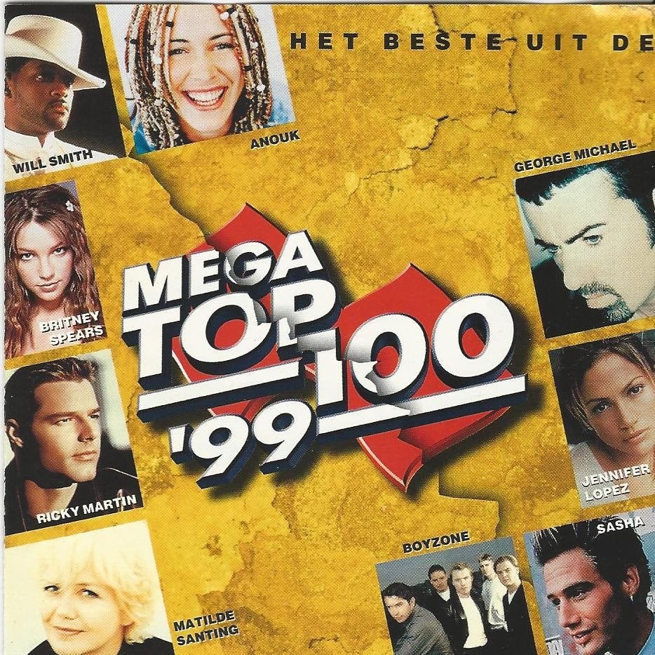 Mega Top 100 1999 oa.Spears,TLC,Liquido,Poema's=2cd= 2x 0,99, Ophalen of Verzenden, Zo goed als nieuw, Pop