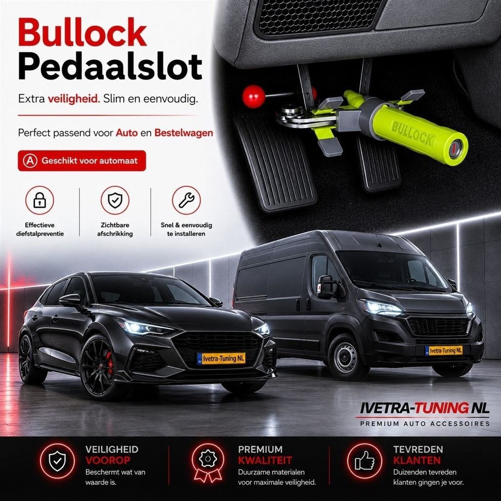 Bullock Pedaalslot Automaat - Hybrid | Auto - Bestelwagen, Ophalen of Verzenden, Info@ivetra-tuning.nl | www.ivetra-tuning.nl
