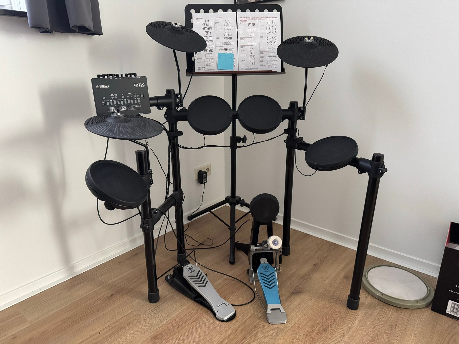 Yamaha DTX432K Drums elektronisch drumstel, Ophalen, Zo goed als nieuw, Yamaha, Elektronisch