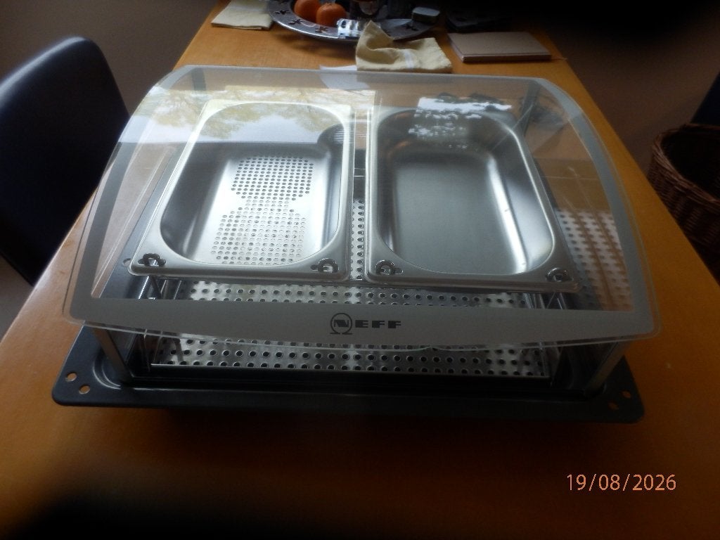 stoomovenset Neff, Witgoed en Apparatuur, Ovens, Ophalen, Minder dan 45 cm, Neff, Stoomoven