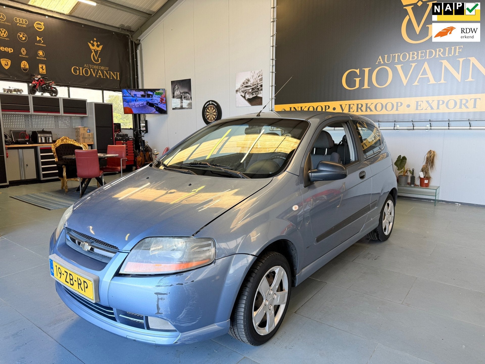 Chevrolet Kalos 1.2 Spirit inruil mogelijk, Auto's, Voorwielaandrijving, 1150 cc, 4 cilinders, 965 kg