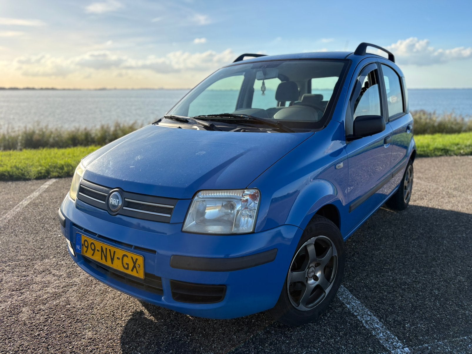 Fiat Panda 1.2 2004 Blauw, Auto's, Voorwielaandrijving, Origineel Nederlands, Handgeschakeld, Particulier