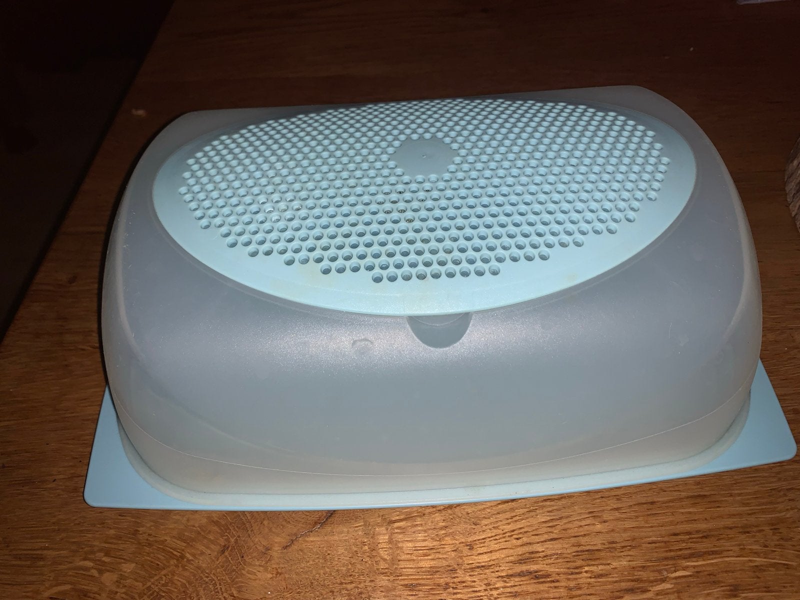 Tupperware Brooddoos - Lichtblauw, Ophalen, Gebruikt, Bewaardoos, Blauw