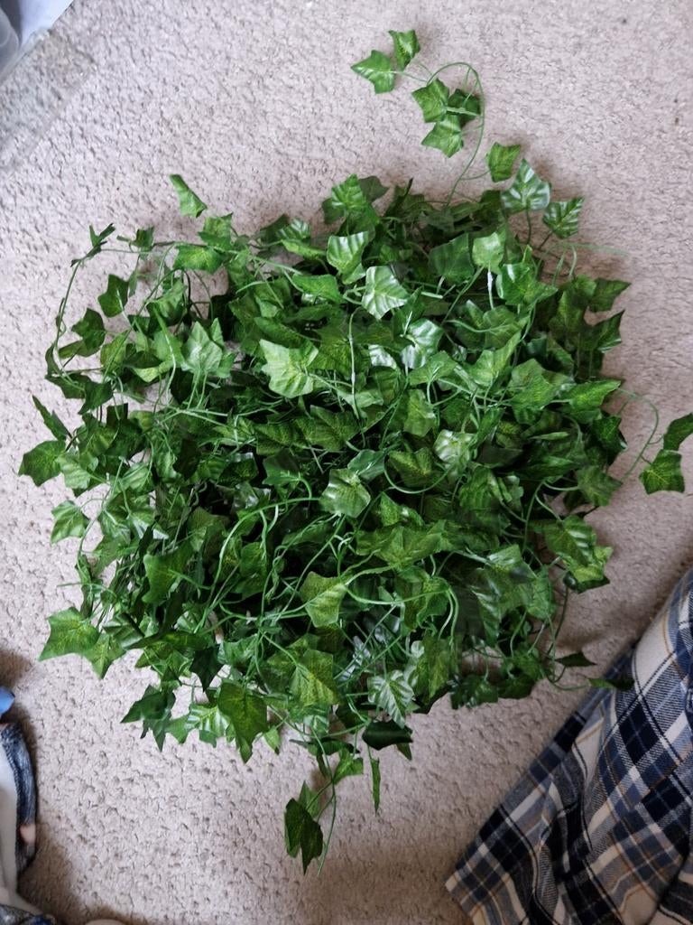 Kunst Klimop Slinger - Decoratieve Groene Bladeren, Ophalen, Groen, Kunstplant, Nieuw