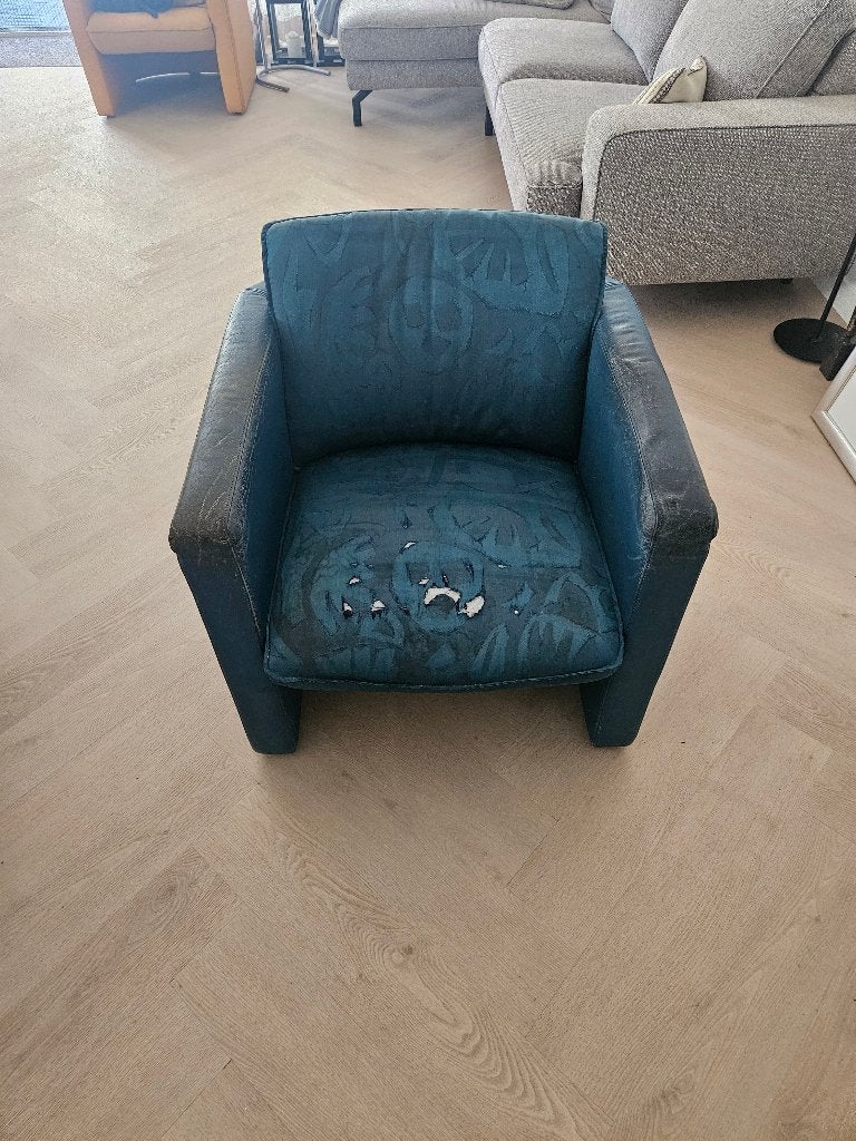 Leolux Fabio fauteuil, Huis en Inrichting, Fauteuils, Ophalen, Gebruikt, 75 tot 100 cm, 75 tot 100 cm
