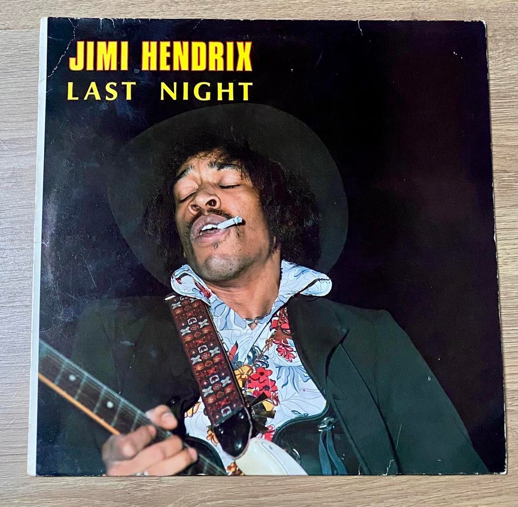 lp: Jimi Hendrix - Last Night, Ophalen of Verzenden, Gebruikt