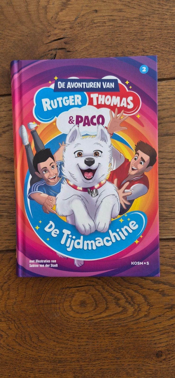 De Avonturen van Rutger, Thomas & Paco: De Tijdmachine, Ophalen of Verzenden, Zo goed als nieuw, Rutger Vink, Thomas van Grinsven