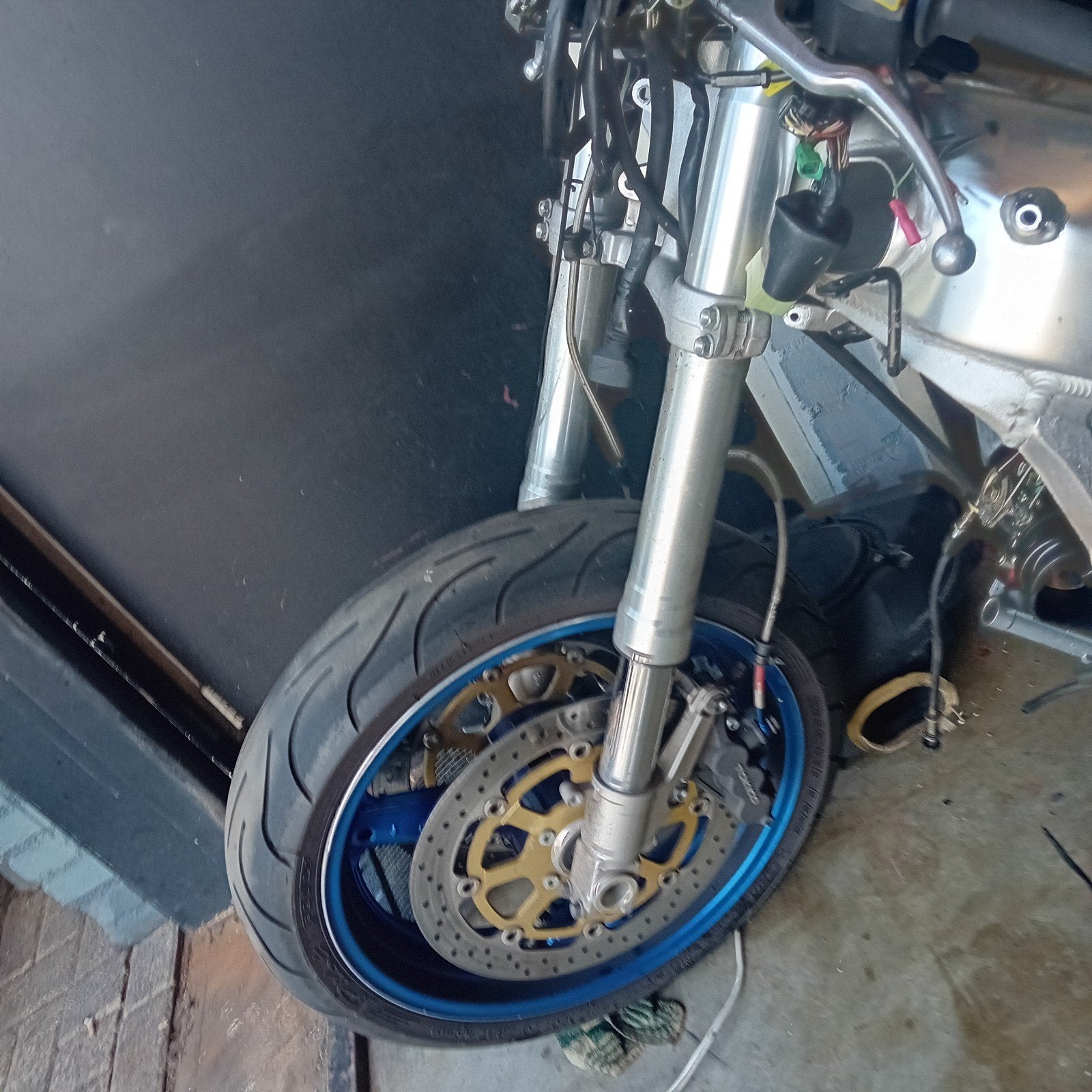 Suzuki GSXR 750 SRAD Onderdelen Parts frame wielen voorvork, Motoren, Ophalen of Verzenden, Niet van toepassing, betreft gebruikte onderdelen.