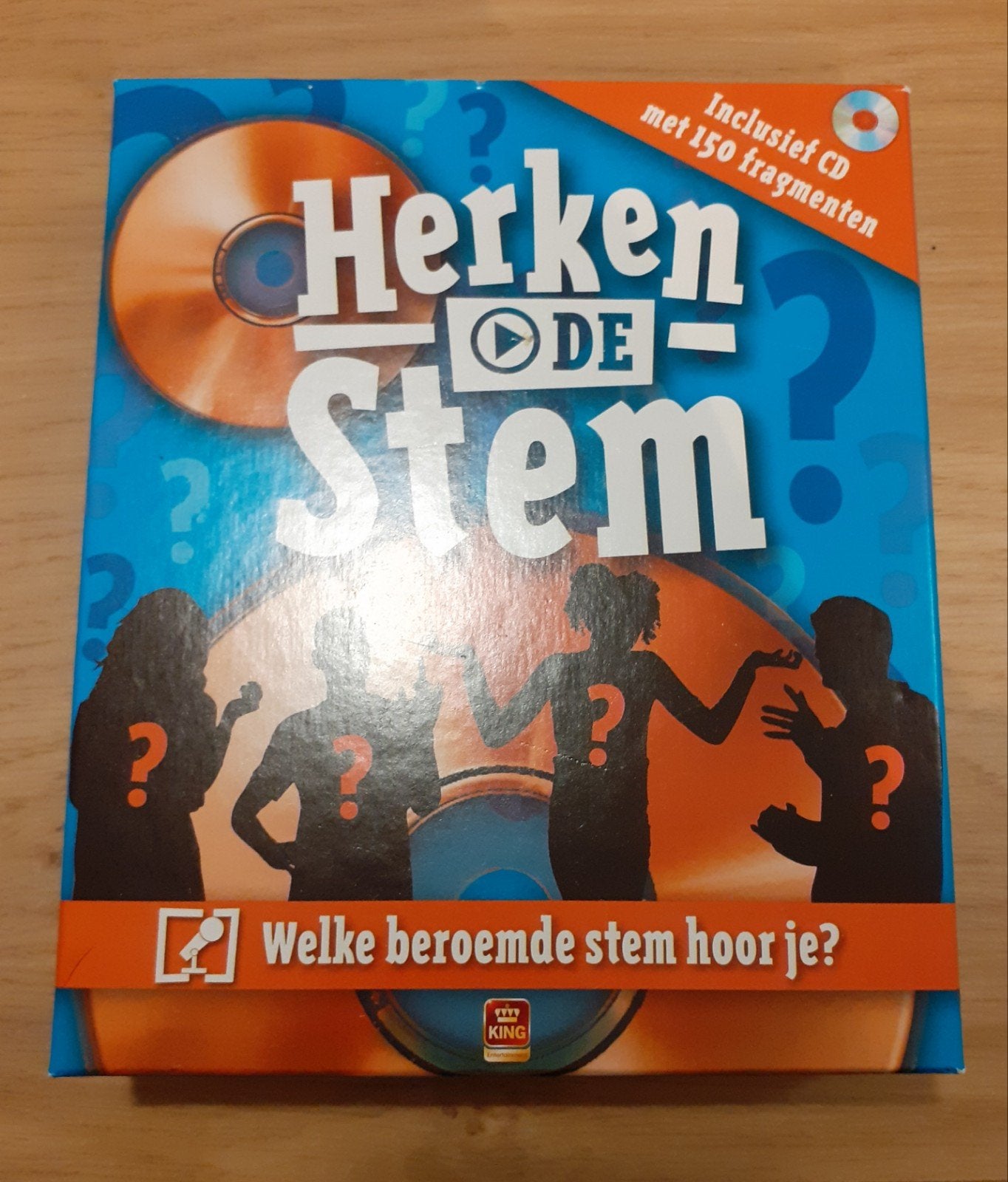 Herken de stem, Hobby en Vrije tijd, Een of twee spelers, Ophalen of Verzenden, Zo goed als nieuw, RTL4 / King