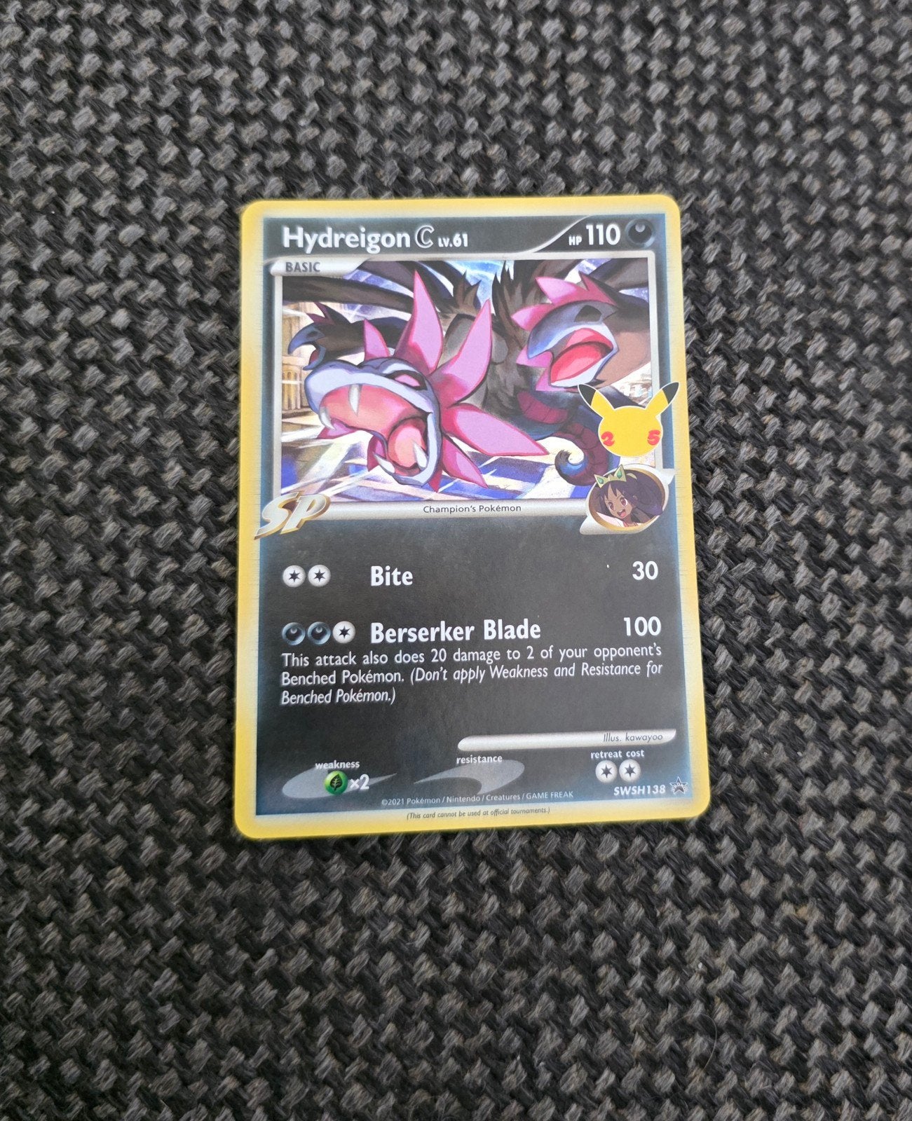 Hydreigon C. LV.61 Pokémon kaart - Nette staat, Verzenden, Zo goed als nieuw, Losse kaart