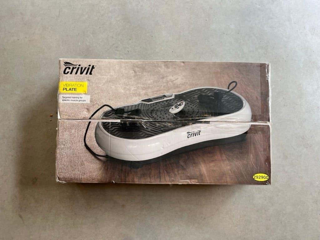 Crivit trilplaat / fitnessplaat met afstandsbediening, Ophalen, Zo goed als nieuw, Overige typen