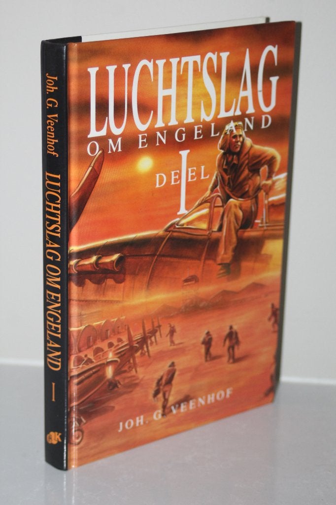 Johan G. Veenhof - Luchtslag om Engeland, Boeken, Verzenden, Tweede Wereldoorlog, Gelezen