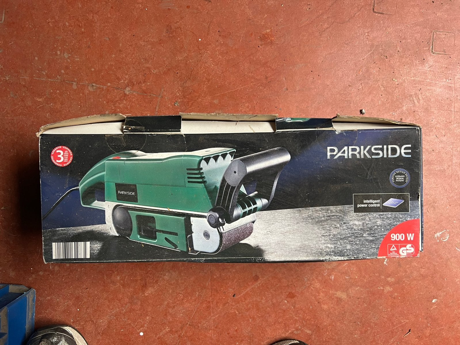 Parkside Bandschuurmachine 900W - Zo goed als nieuw, Ophalen, Zo goed als nieuw, 600 tot 1200 watt, Bandschuurmachine