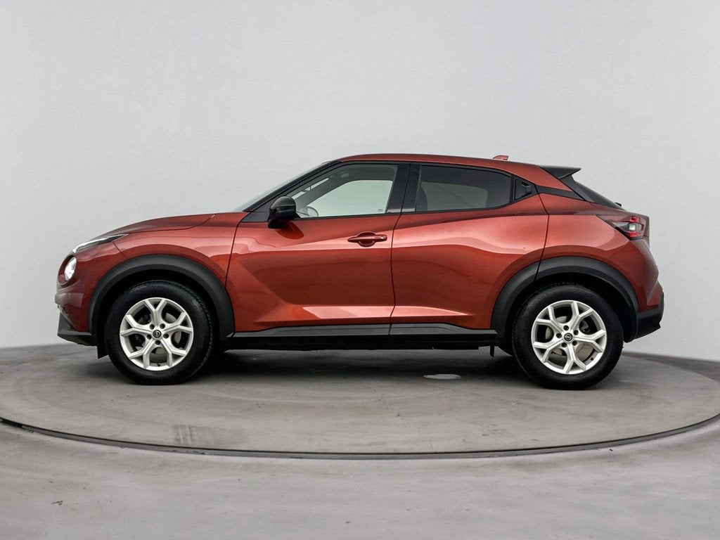 Nissan Juke 1.0 DIG-T N-Connecta 117PK | Automaat | Afneemba, Auto's, Nissan, Stof, Euro 6, 1176 kg, Bedrijf