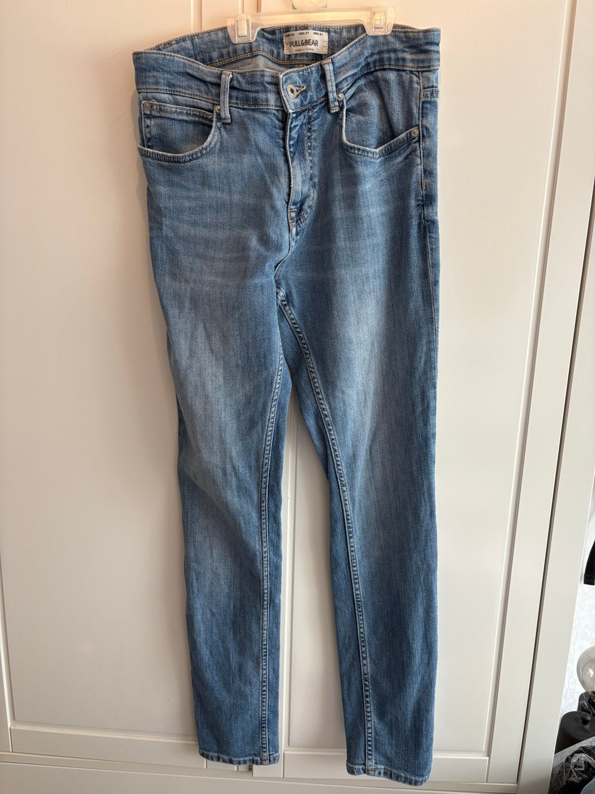 Pull&Bear Jeans - Maat 40, Ophalen of Verzenden, Gedragen, Blauw, W30 - W32 (confectie 38/40)