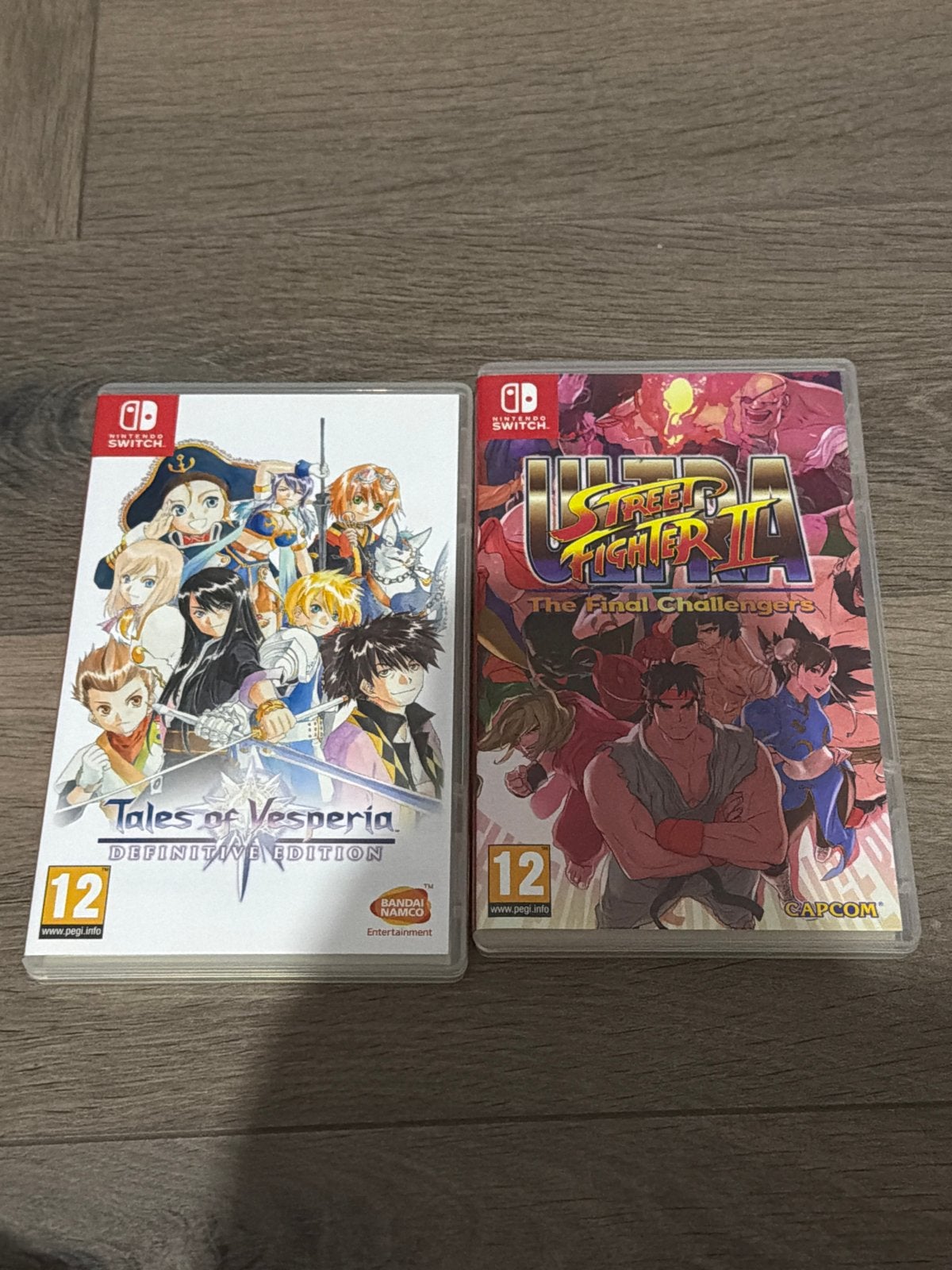 Tales of Vesperia & Ultra Street Fighter II Switch, Met 2 controllers, Ophalen of Verzenden, Switch Original, Gebruikt