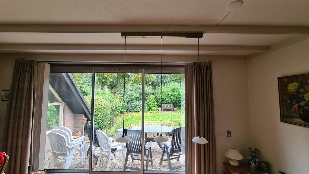 hanglamp, Ophalen, Gebruikt, Overige fittingen, Glas