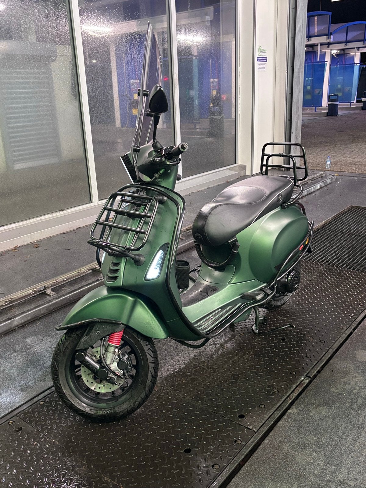 Vespa Sprint 2020 E4 | full Malossi | Cobra Candy Green, Ophalen, Gebruikt, Overige modellen, Maximaal 45 km/u